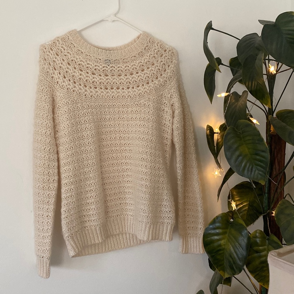 Ralph Lauren Cream Knit Sweater